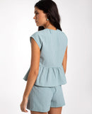 Blouse Sunny Hunny - Menthe