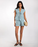 Blouse Sunny Hunny - Menthe