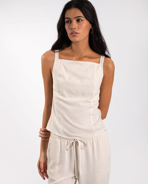 Blusa Espíritu Mediterráneo - Crudo