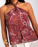 Blouse Salt Kissed - Imprimé