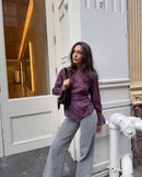 Blouse Daily Crush - Prune