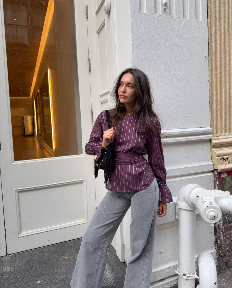 Blouse Daily Crush - Prune