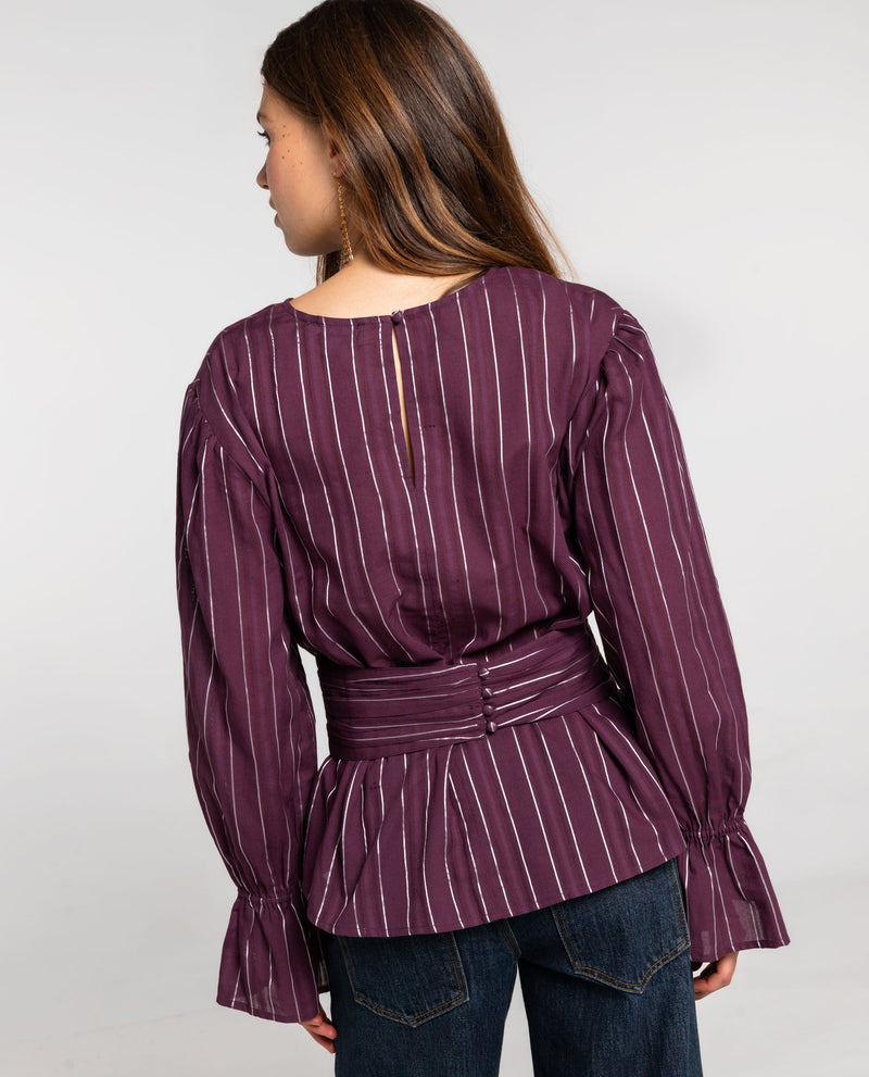 Blouse Daily Crush - Prune