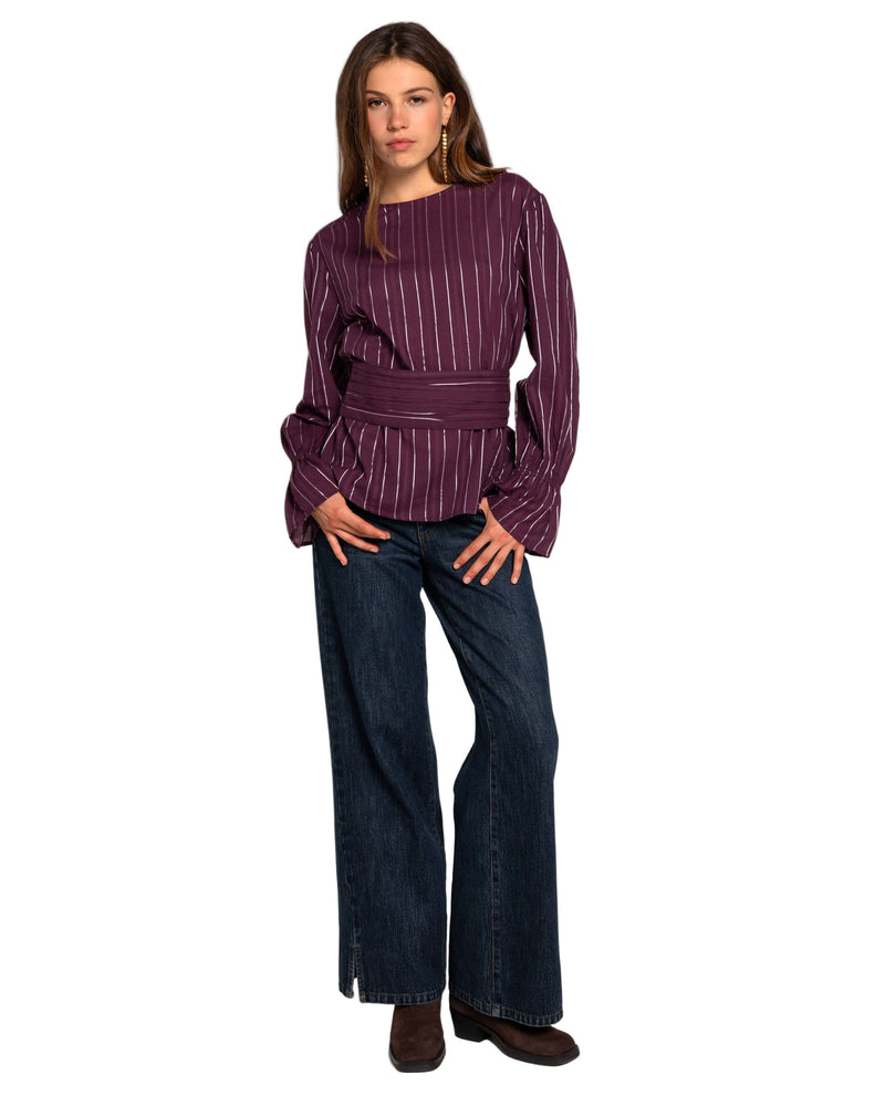 Blouse Daily Crush - Prune