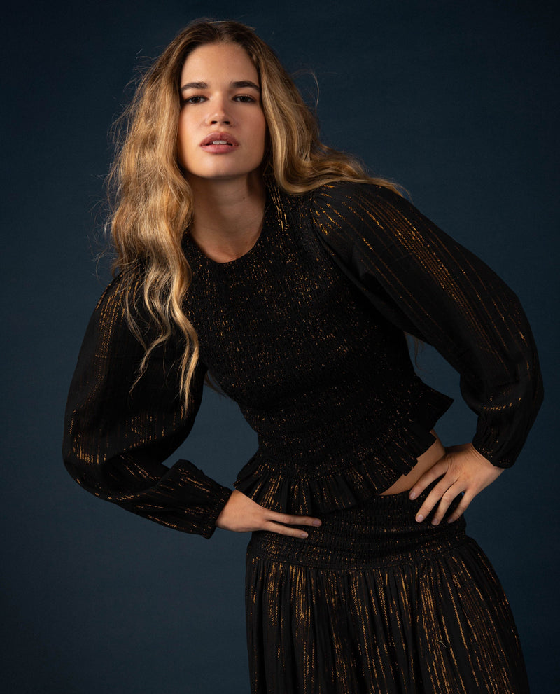 Blouse Fifth Shade - Noir