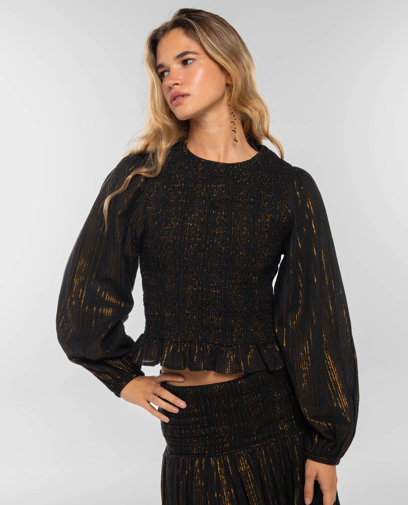 Blouse Fifth Shade - Noir