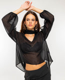 Blouse All i Want - Noir