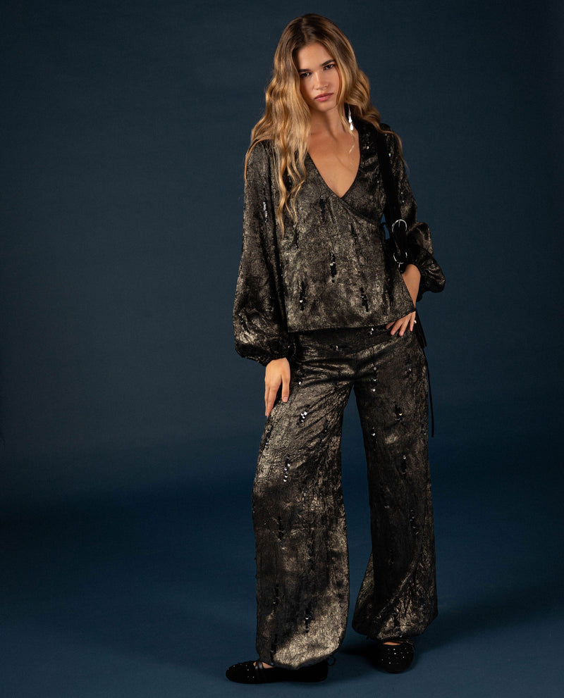 Blouse Upper Glow - Doré