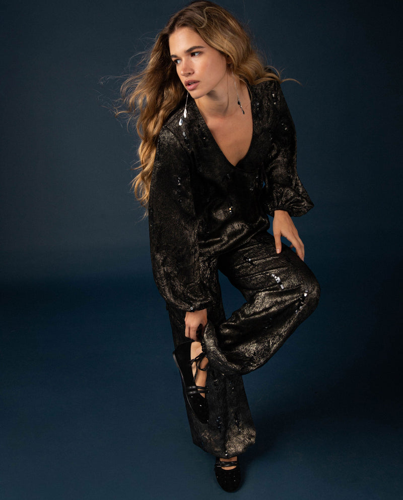 Blouse Upper Glow - Doré