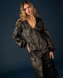 Blouse Upper Glow - Doré