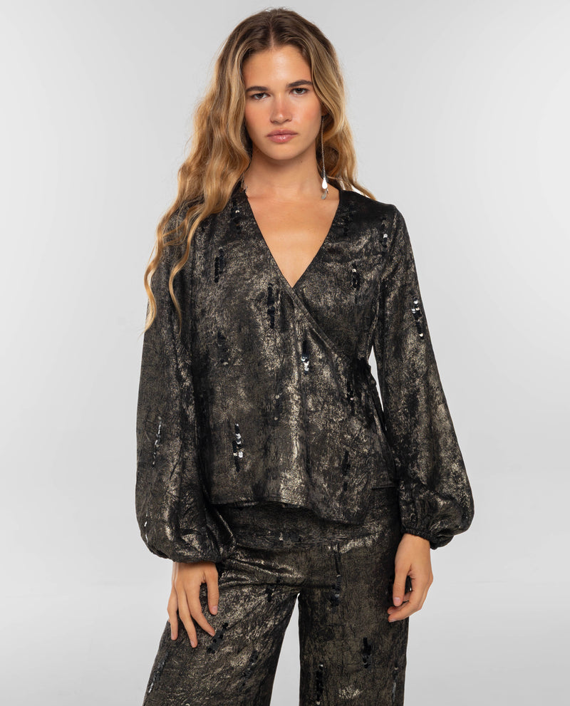 Blouse Upper Glow - Doré