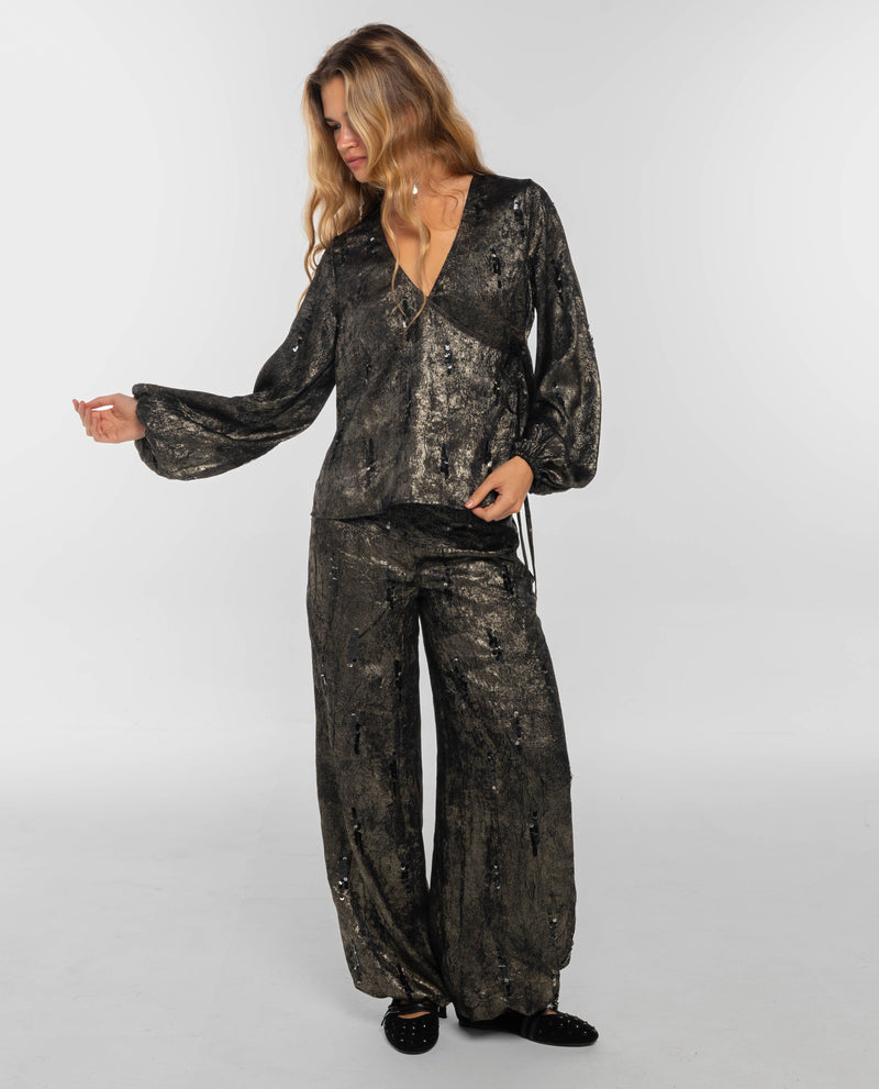 Blouse Upper Glow - Doré