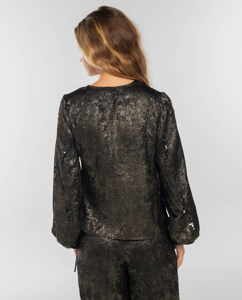 Blouse Upper Glow - Doré
