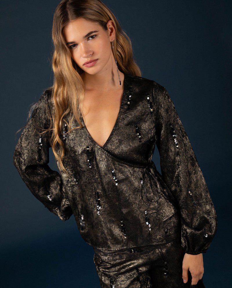 Blouse Upper Glow - Doré