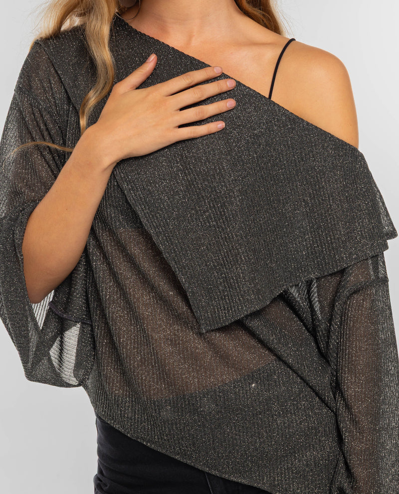 Blouse Call me - Gris