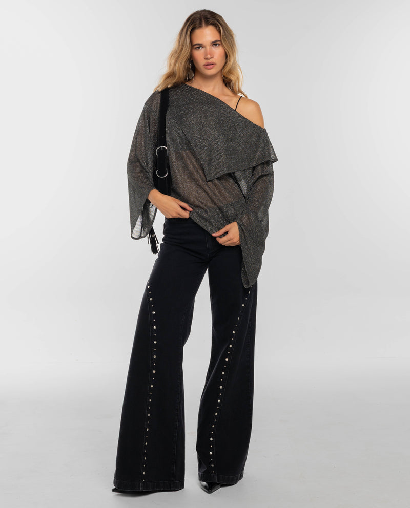 Blouse Call me - Gris