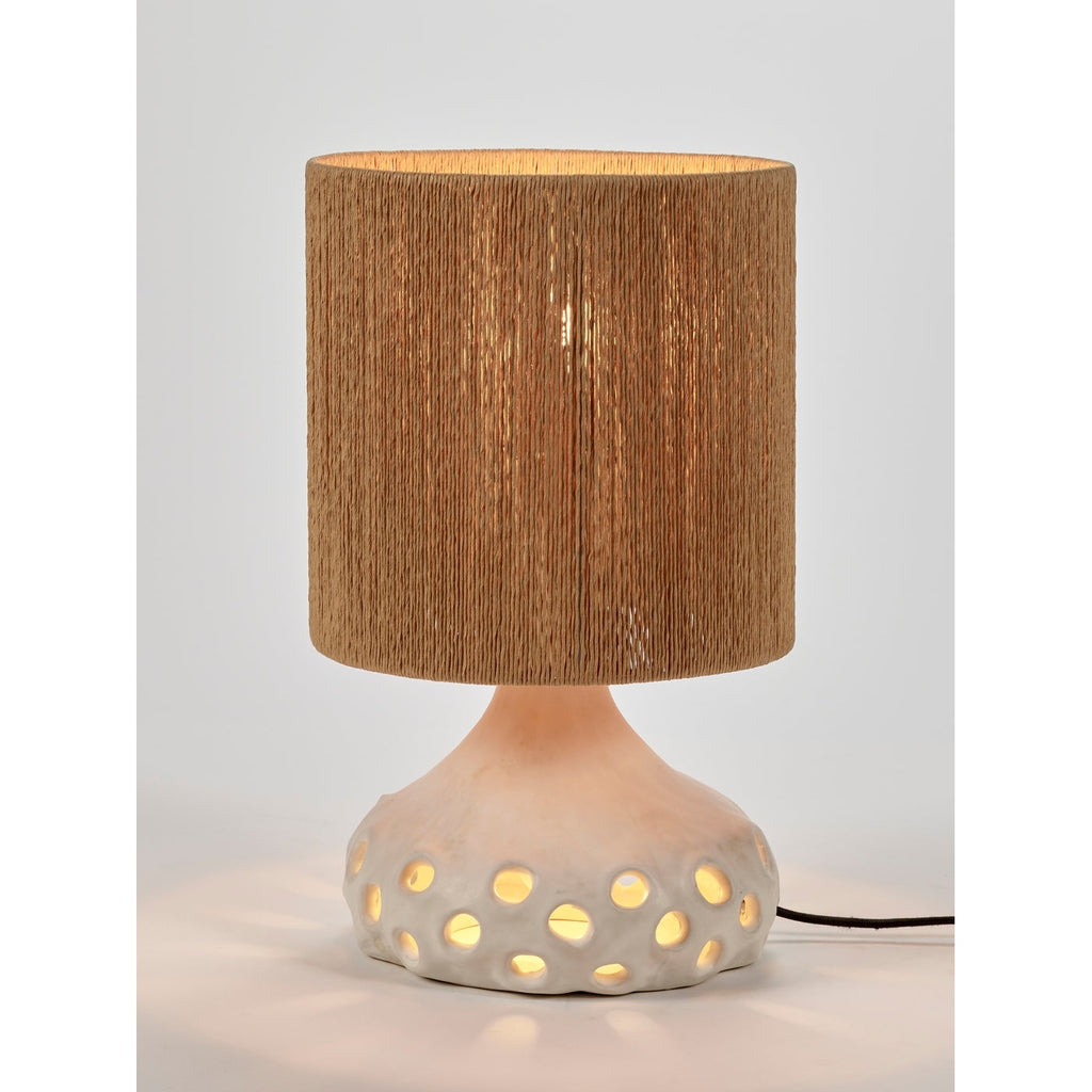 Oya - Lampe De Table N°1 Beige - Brun - Sophie Casier
