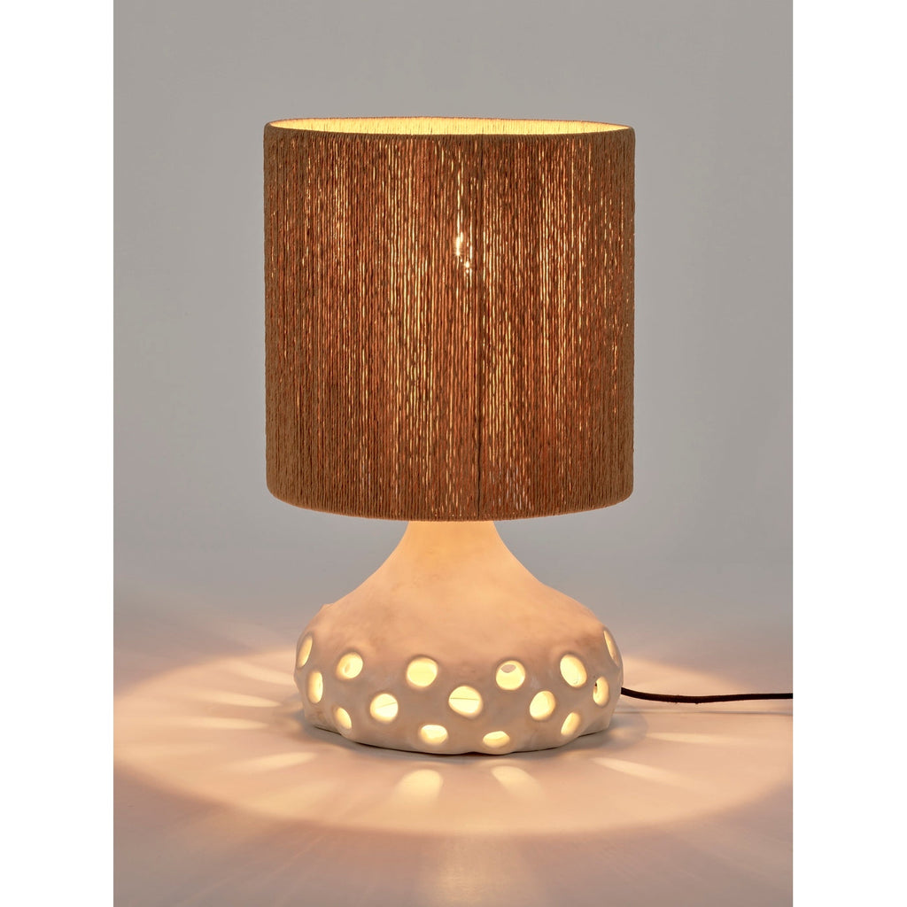 Oya - Lampe De Table N°1 Beige - Brun - Sophie Casier