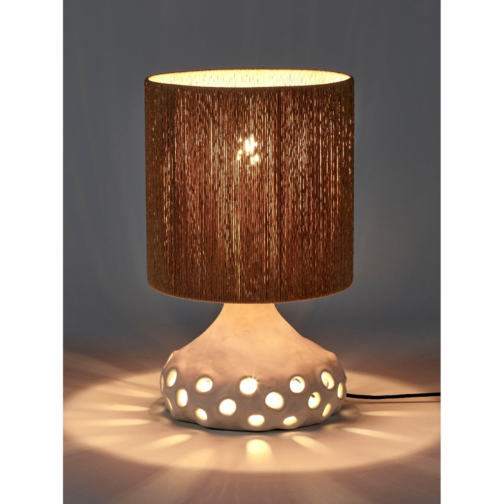 Oya - Lampe De Table N°1 Beige - Brun - Sophie Casier