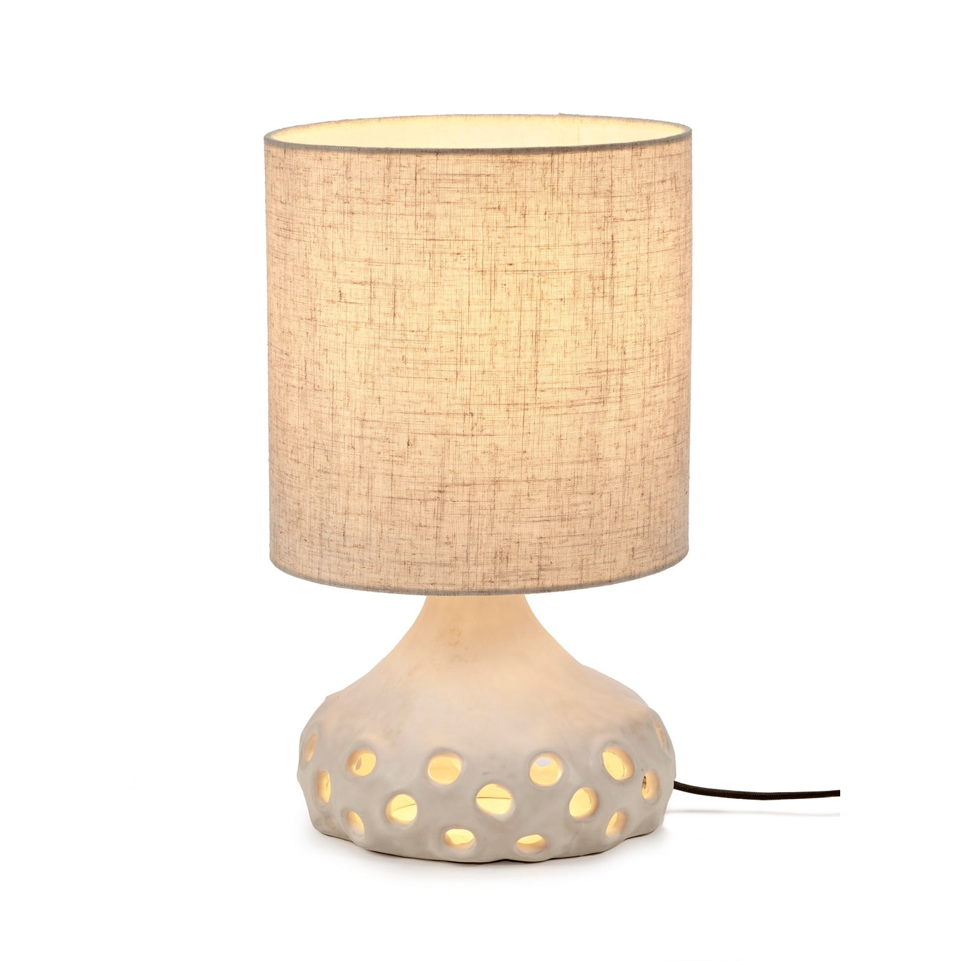 Oya - Lampe De Table N°1 Beige - Beige - Sophie Casier