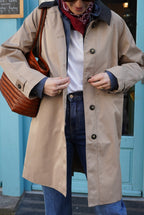 Emma Mid-Long Beige Jacket