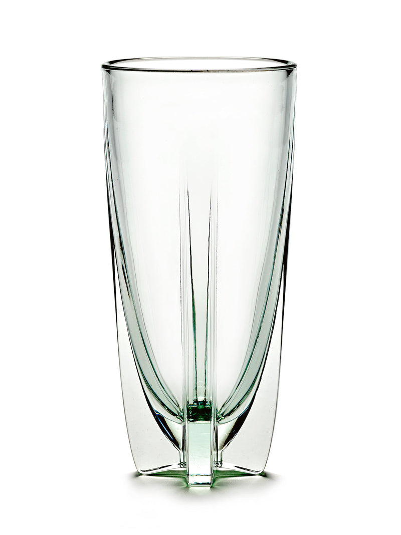 Juego de 4 vasos altos universales - Dora verde pálido - De Ann Demeulemeester