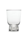 Set of 4 Sandblasted Stripes Feast Glasses - By Ottolenghi