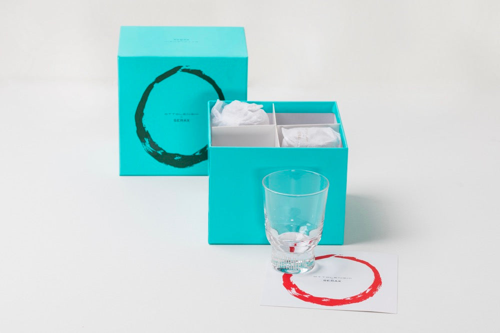 Set of 4 Stripes Glasses - Gold Feast - By Ottolenghi