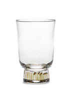 Set of 4 Stripes Glasses - Gold Feast - By Ottolenghi