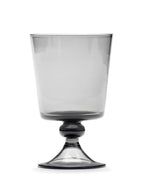 La Mère - Lot De 4 Verres À Vin Rouge - Verre - Gris Fumé