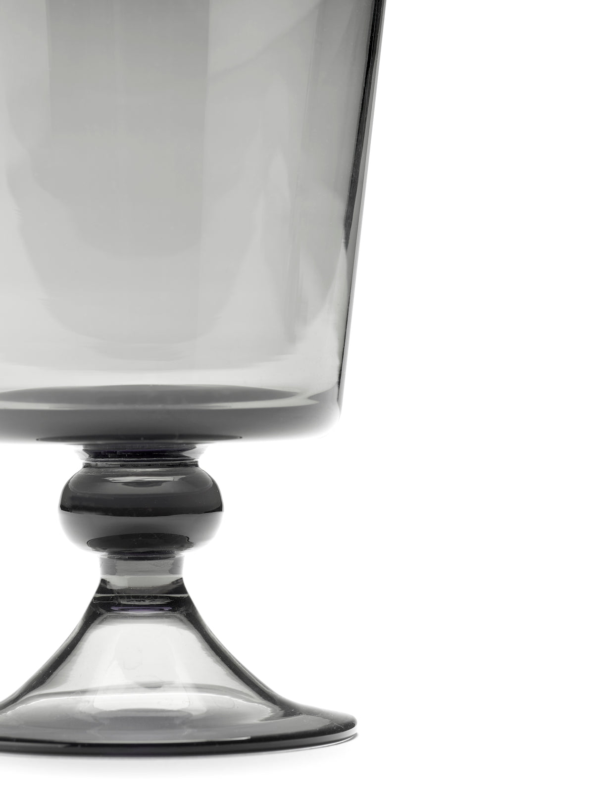 La Mère - 4 Verres À Vin Rouge - Smoky Grey - Marie Michielssen