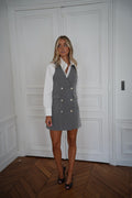 Vera Grey - Vestido abotonado