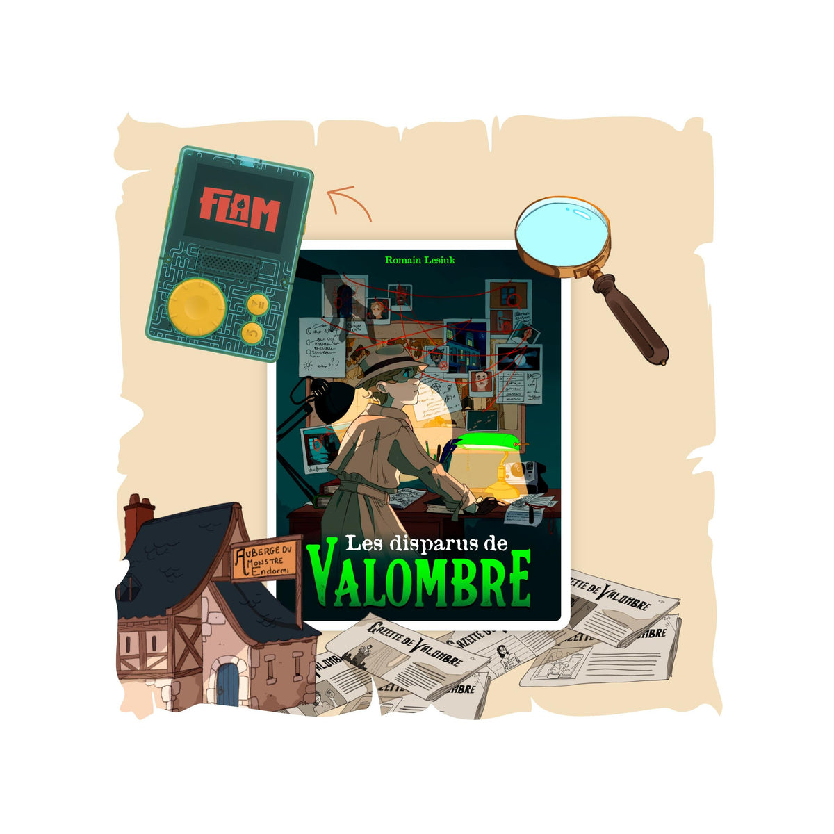 Les Disparus De Valombre - Audiobook Flam