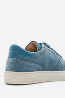 B0 Velcro - Suede Celeste - Femme