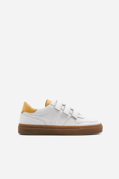 B0 Velcro - White / Yellow - Femme
