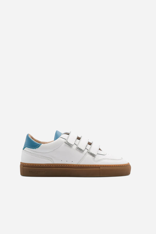 B0 Velcro - White / Blue - Femme