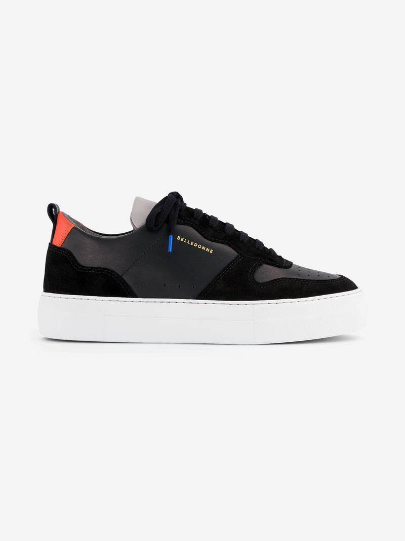 Baskets B0 Playground - Black Et Orange - Mixte