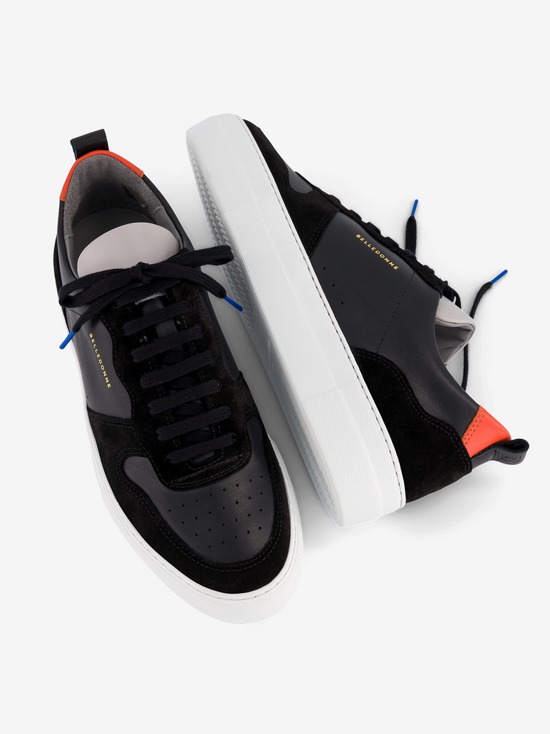 Baskets B0 Playground - Black Et Orange - Mixte