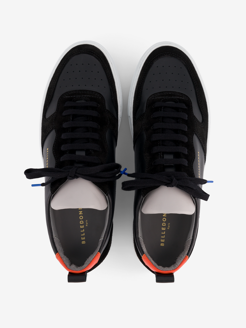 Baskets B0 Playground - Black Et Orange - Mixte