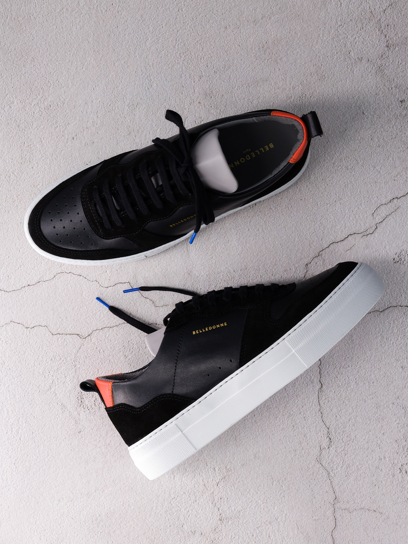 Baskets B0 Playground - Black Et Orange - Mixte
