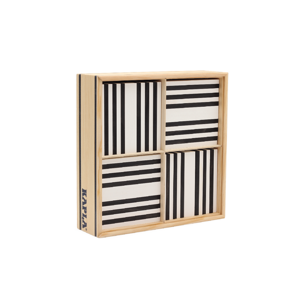 KAPLA - Coffret 100 Planchettes - Noir & Blanc