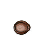 Set Of 4 Oval Plates - S - Pure Brown