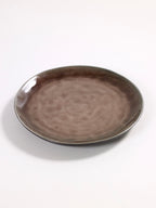 Pure - Lot De 4 Assiettes - S - Grès - Brun