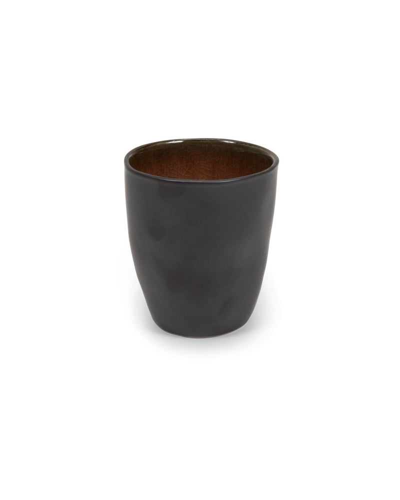 Lot De 2 Tasses - Brun Pur