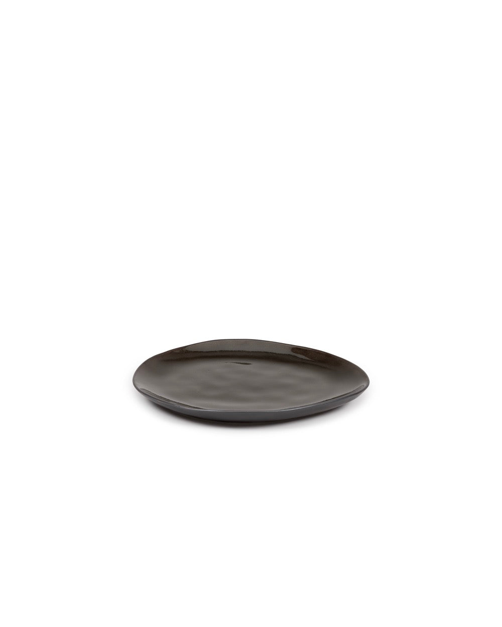Set Of 2 Oval Plates M - Pure Gray - By Pascale Naessens