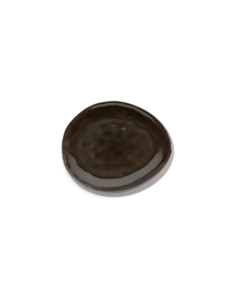 Set Of 2 Oval Plates M - Pure Gray - By Pascale Naessens
