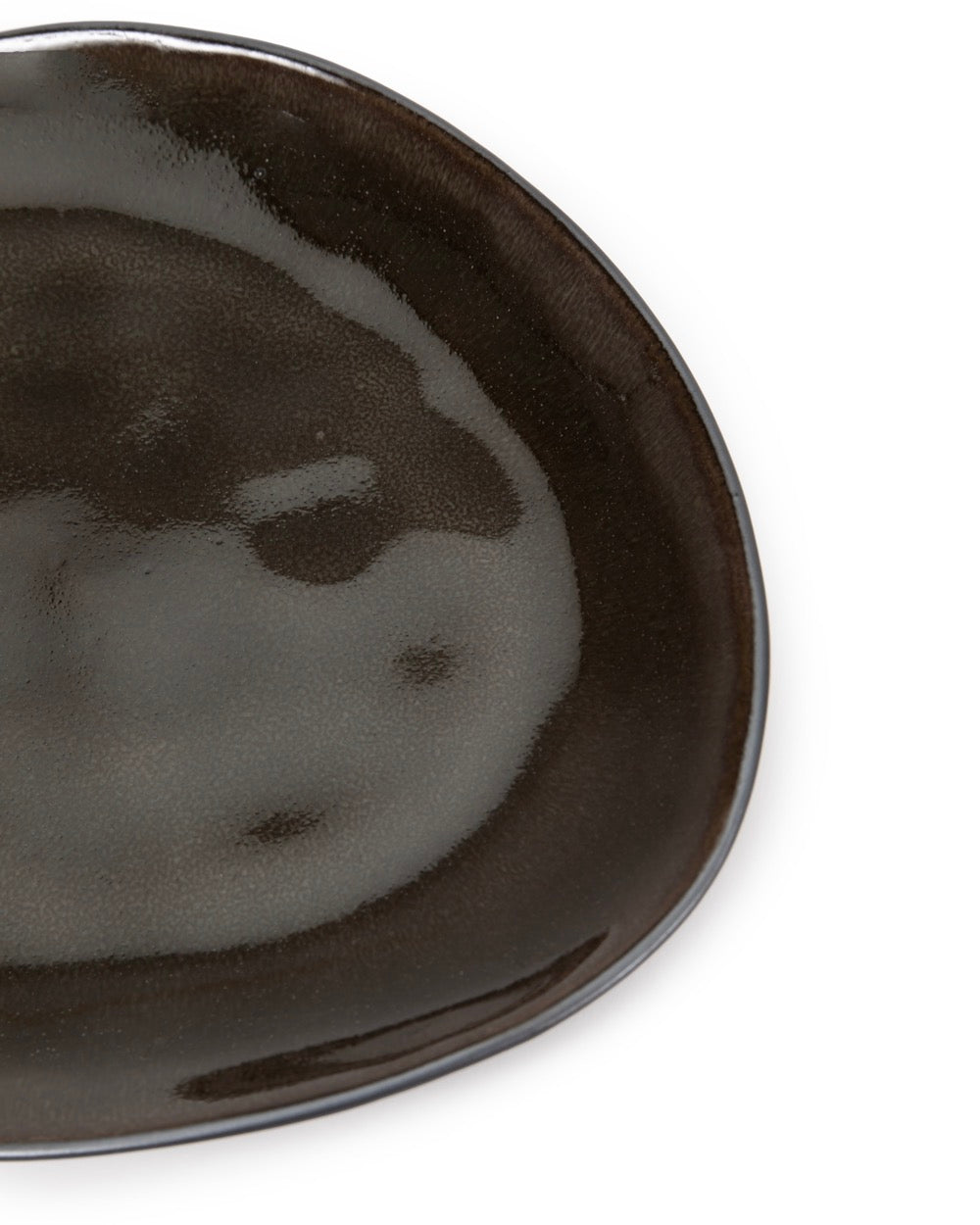Set Of 2 Oval Plates M - Pure Gray - By Pascale Naessens