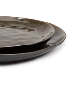 Set of 2 M Plates - Grey Pure - By Pascale Naessens
