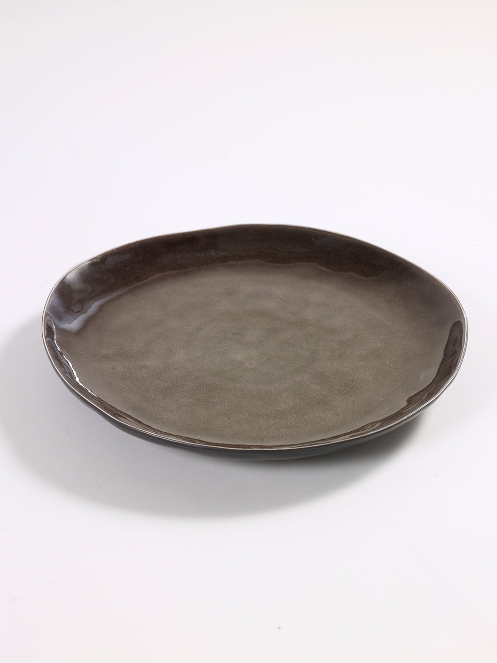 Set of 2 M Plates - Grey Pure - By Pascale Naessens
