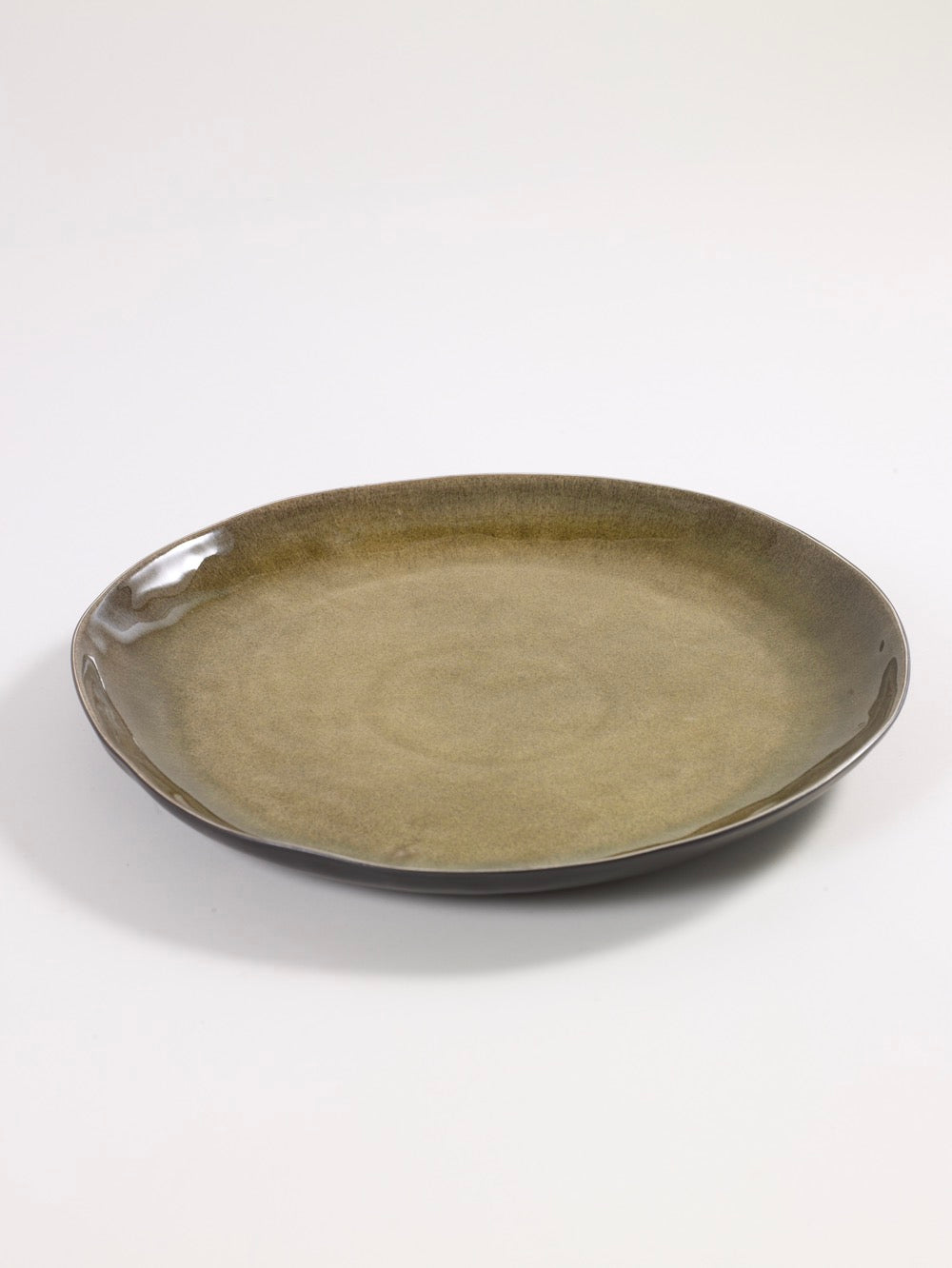 Pure - Lot De 2 Assiettes - L - Grès - Vert
